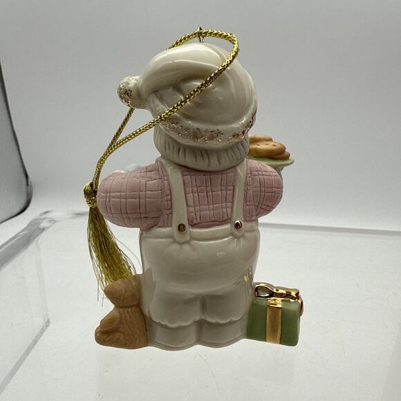 LENOX 2009 Annual SANTA ORNAMENT SANTA'S MIDNIGHT SNACK - Picture 4 of 9